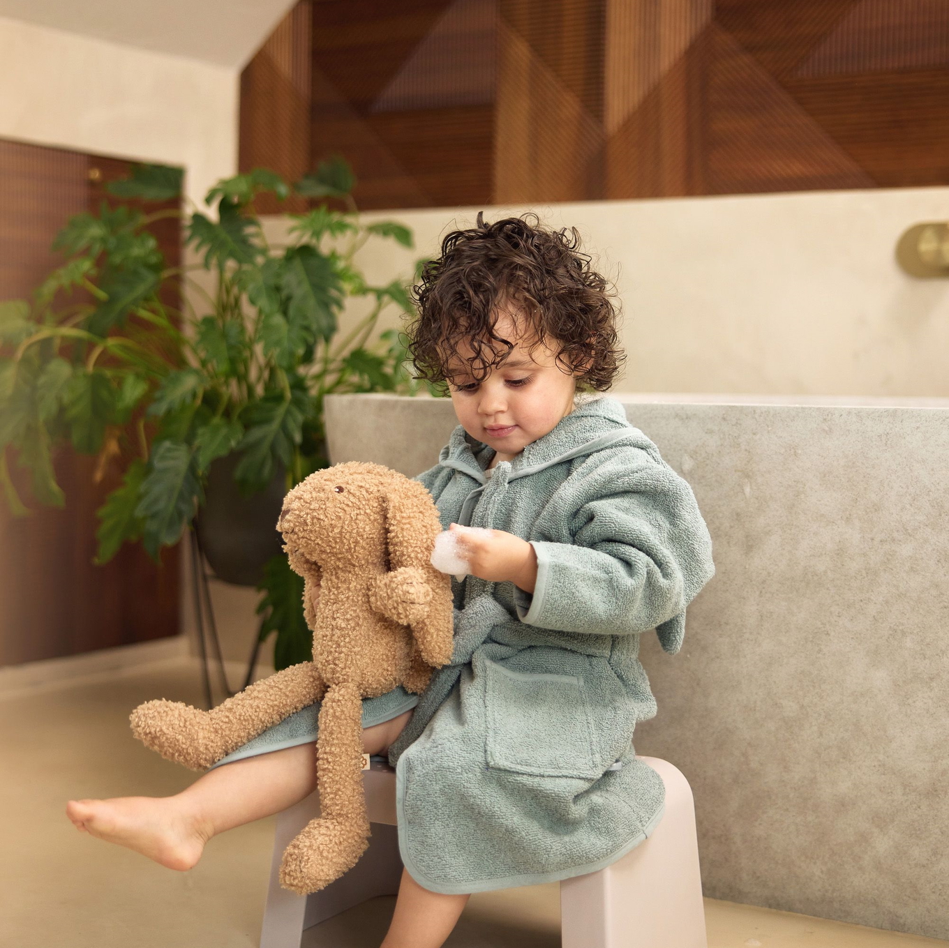 Bademantel Bunny Sea Green, 1-2 Jahre #2