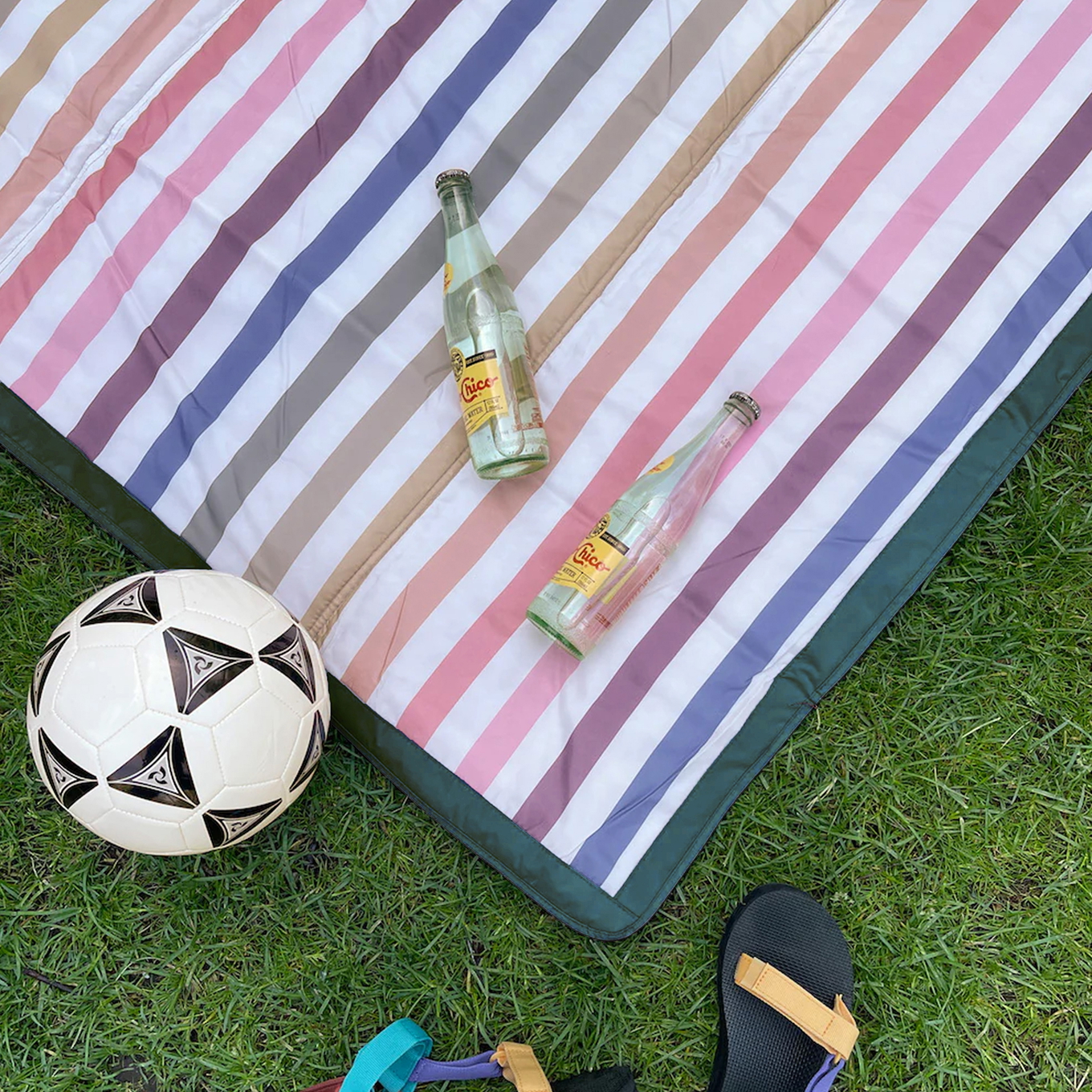 Picknick-Decke Chroma Rugby Stripe 152 x 213 cm #2