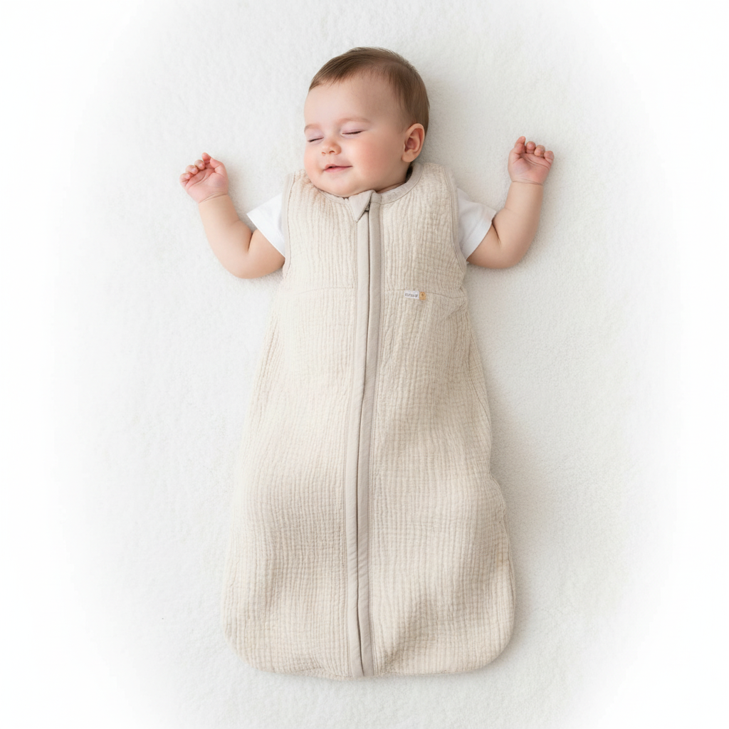 Schlafsack Sommer Sand, 70 cm 4