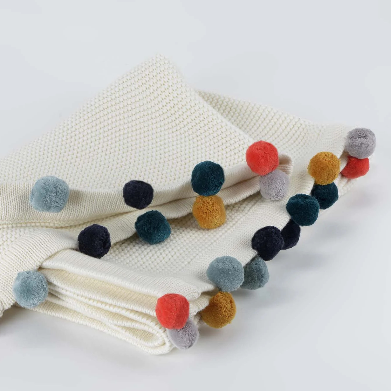 Decke Pompom Lama #2