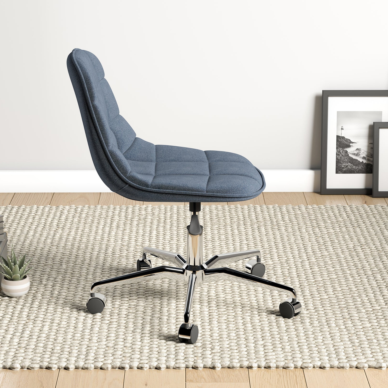 Bürostuhl Modern Lite Blau 3