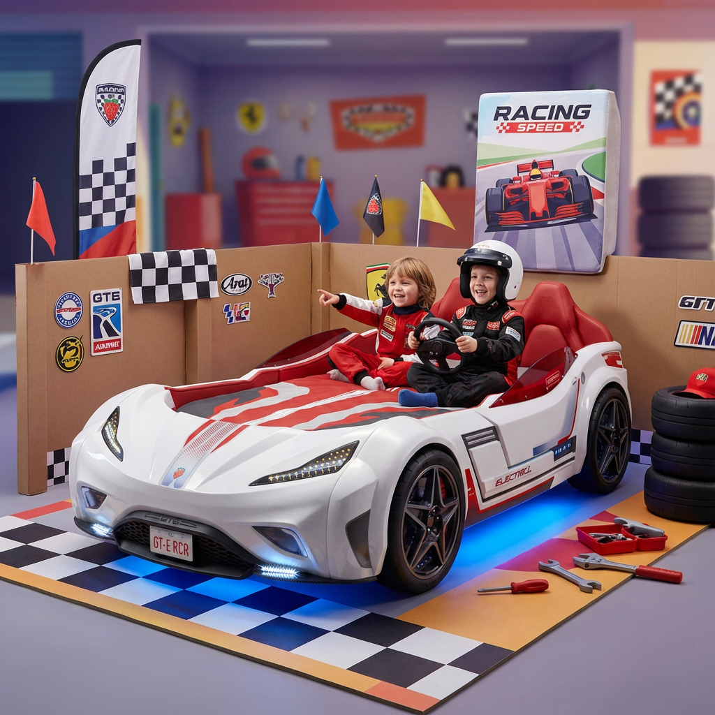 Autobett GTE Weiss 8