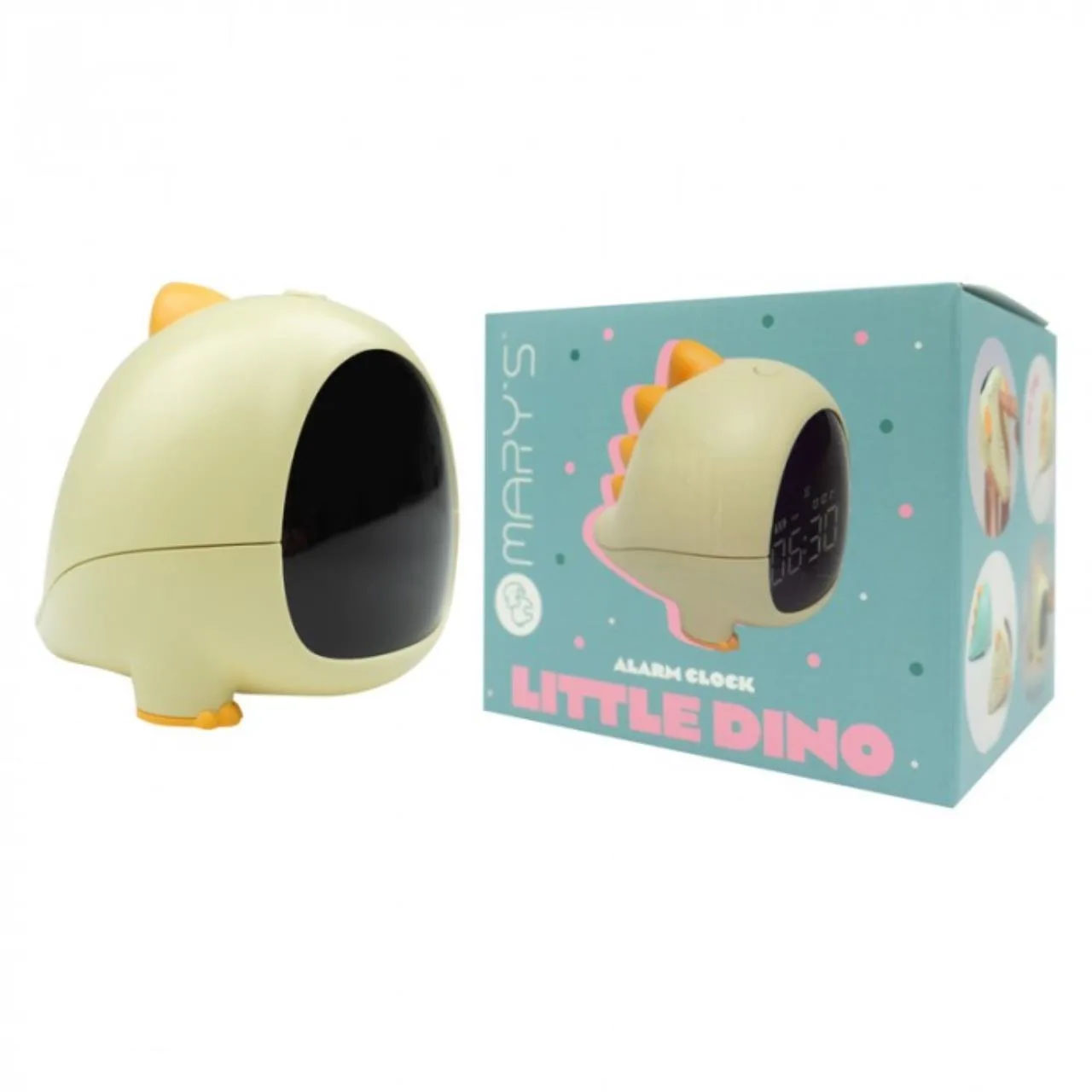 Wecker Kleiner Dino Gelb 4