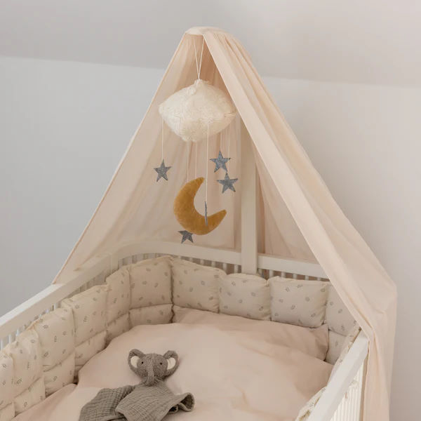 Betthimmel Sky Birchbark Rose 3