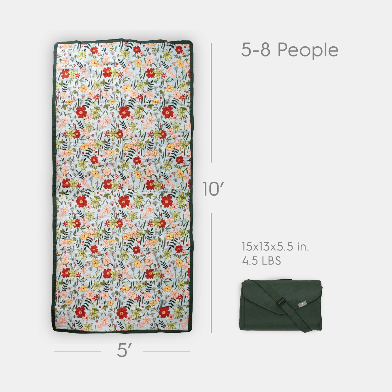 Picknick-Decke Primrose Patch 152 x 305 cm 6