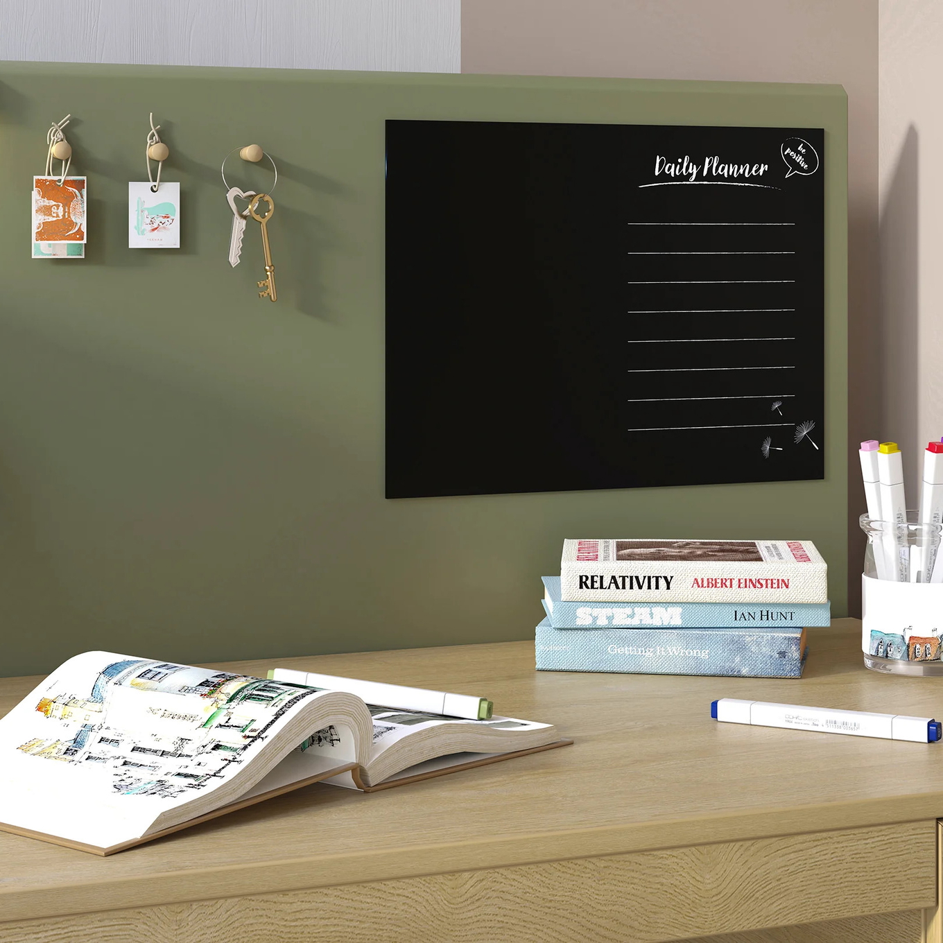 Schreibtischaufsatz Loof Klein 3