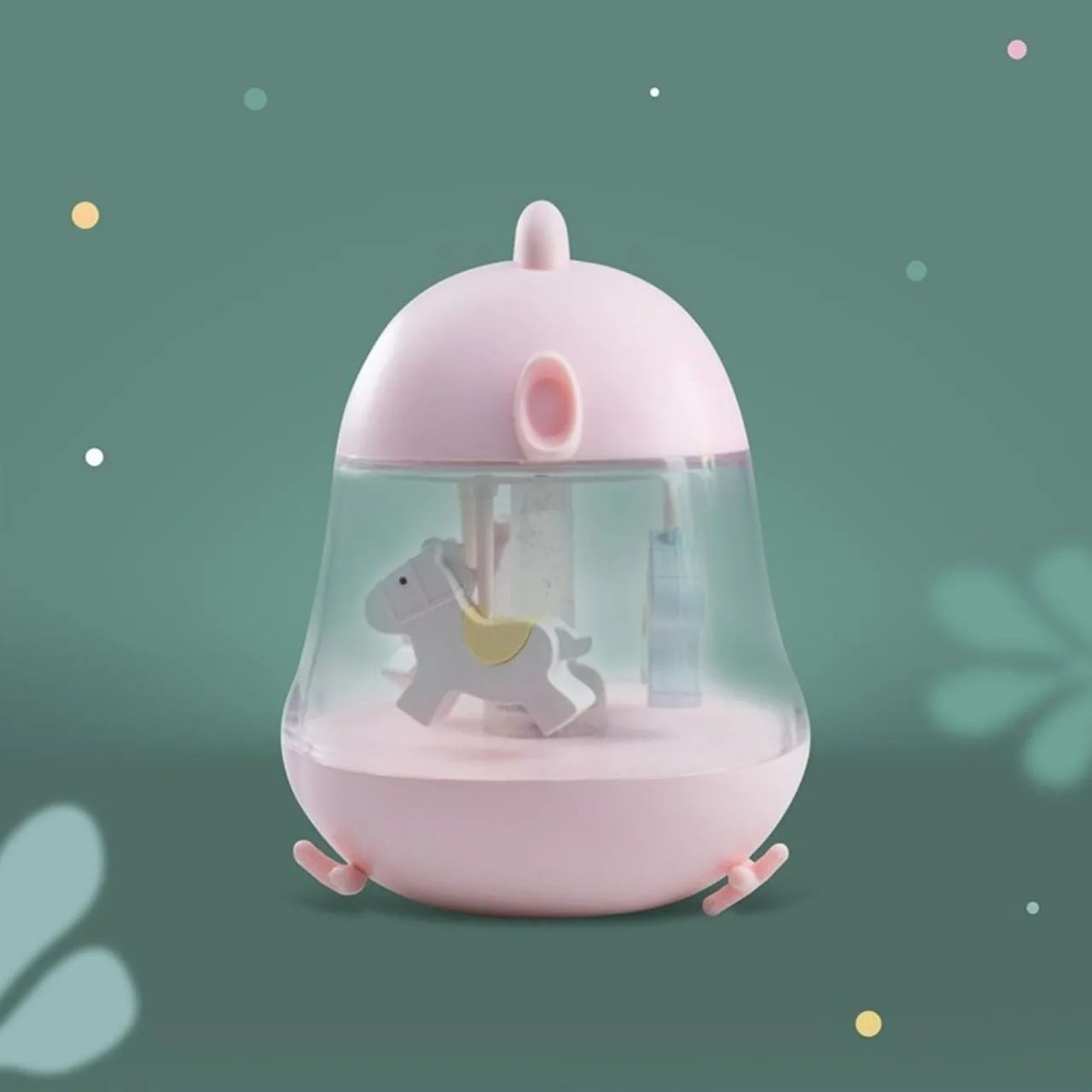 Musikbox LED Licht Pink 3