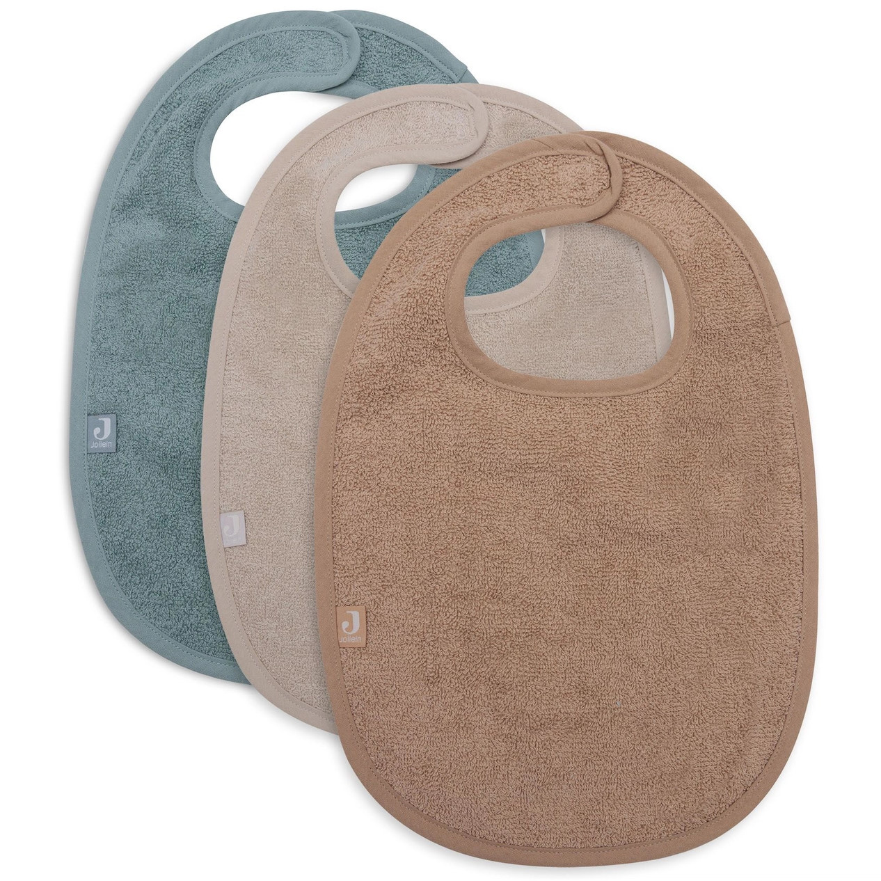 Lätzchen Frottee 3er Set Sea Green 1