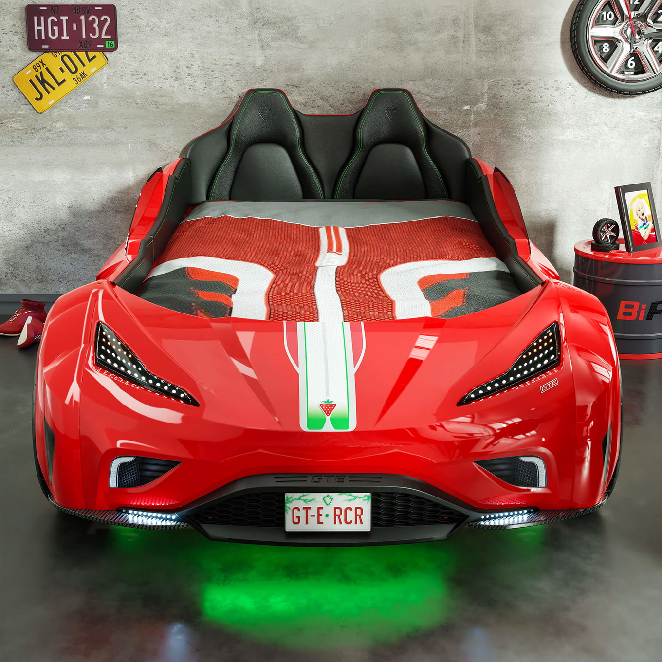 Autobett GTE Rot 6