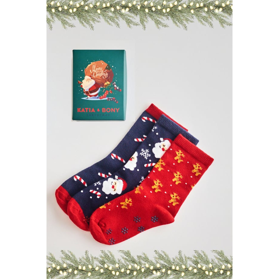 Socken Weihnachten 3er Set 2-4 Jahre 4