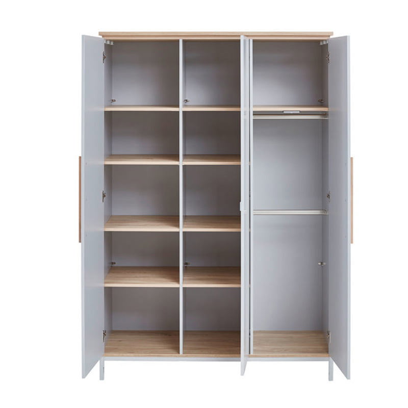 Kleiderschrank Benne 3-türig 6