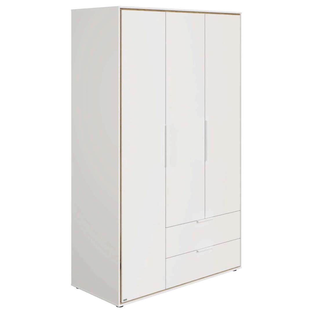 Kleiderschrank Lieven 3-türig mit Schubladen 1