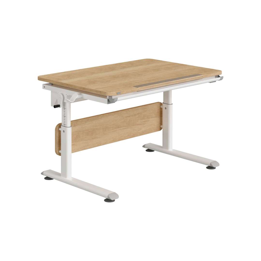 Schreibtisch Diego 105 Weiss Braun