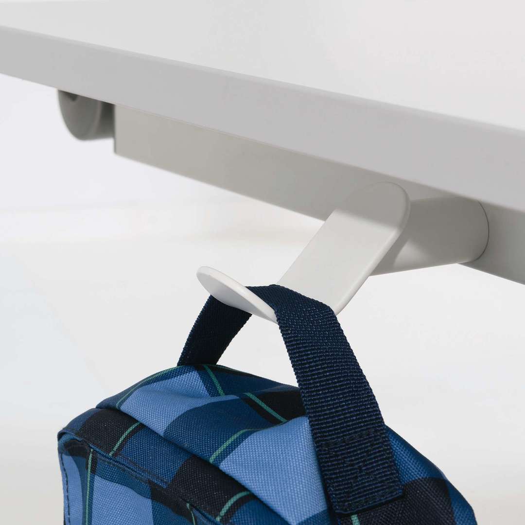 Schreibtisch Diego 120 Weiss Weiss 7