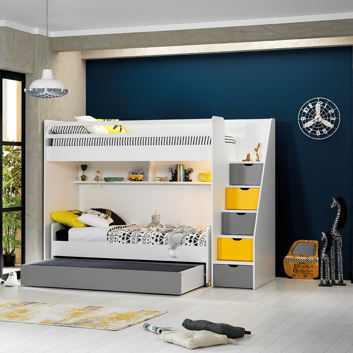 Hochbett Neo Set Gelb, Set 2 3