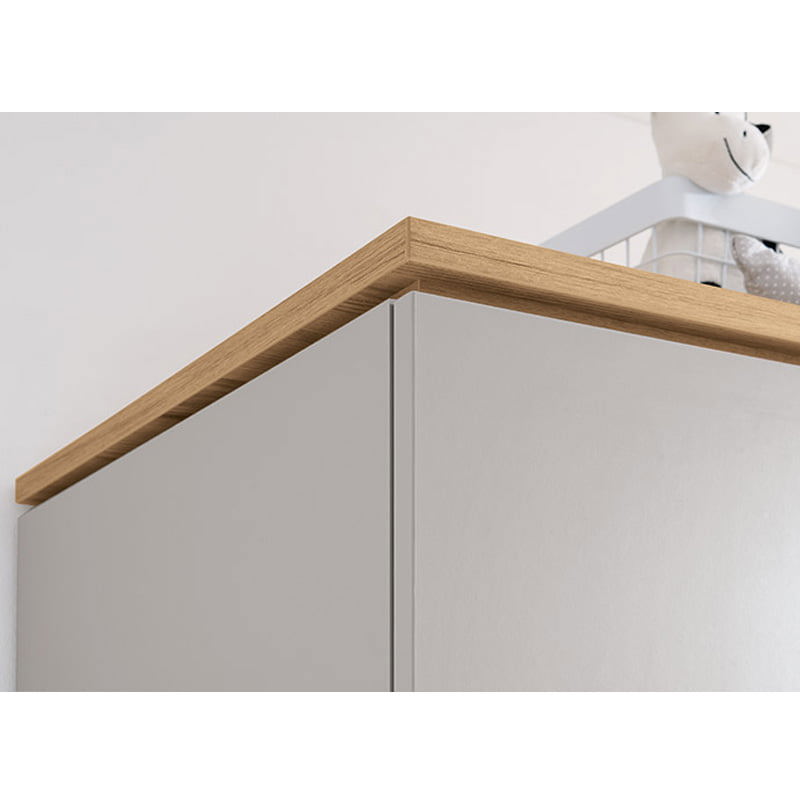 Kleiderschrank Benne 2-türig 4