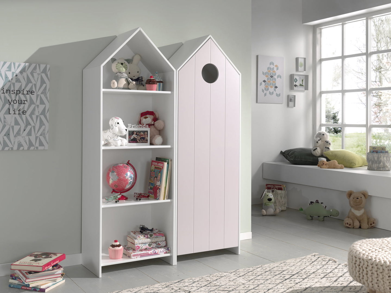 Regalschrank Casami Pink 8
