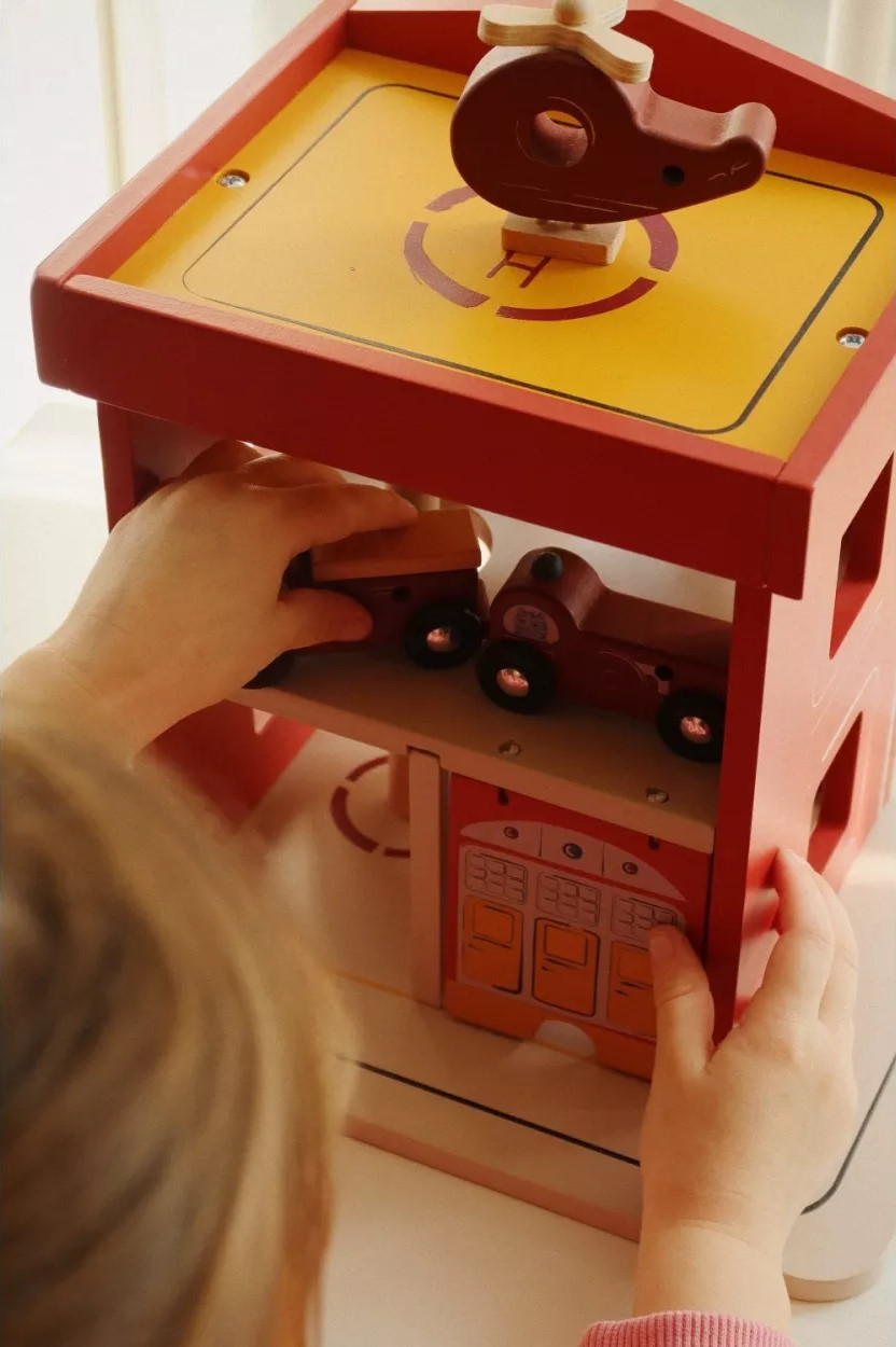 Holzspielzeug Feuerwehr 6