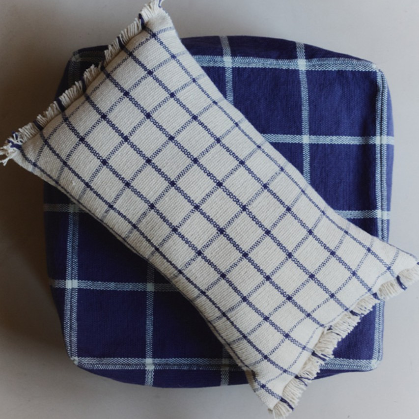 Dekokissen Geo Block Natural #2