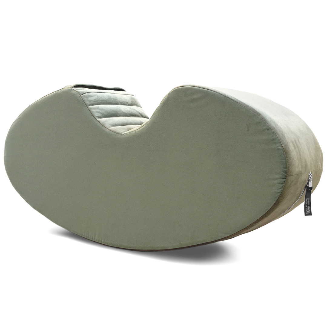 Hocker Rockon Velvet Grün 1