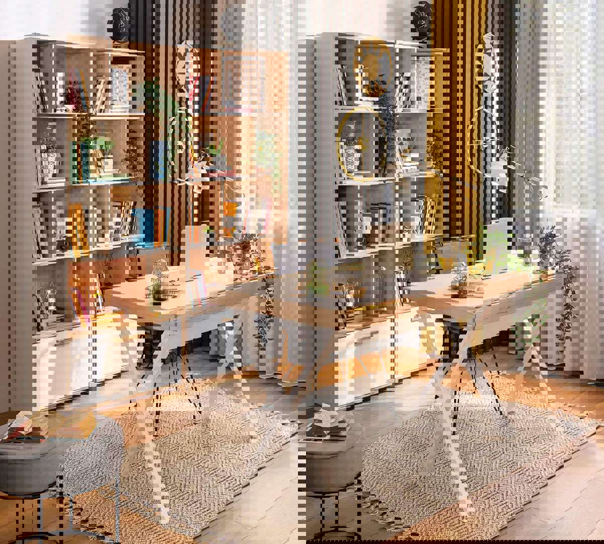 Schreibtisch Modera Young Weiss, Holz 7