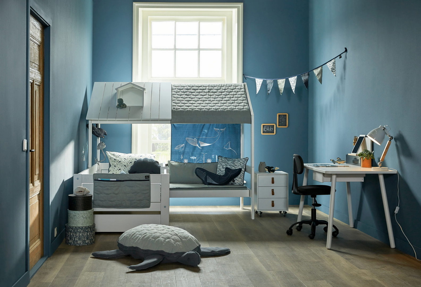 Stoffhimmel für Lifetime Hausbett Ocean Life 2