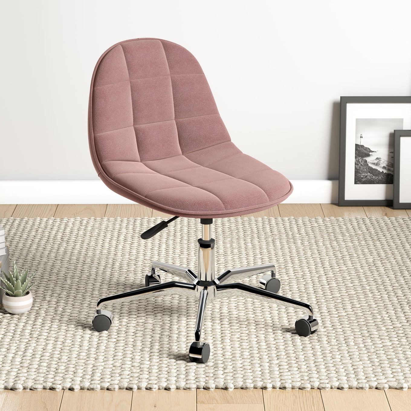 Bürostuhl Modern Lite Rosa #2