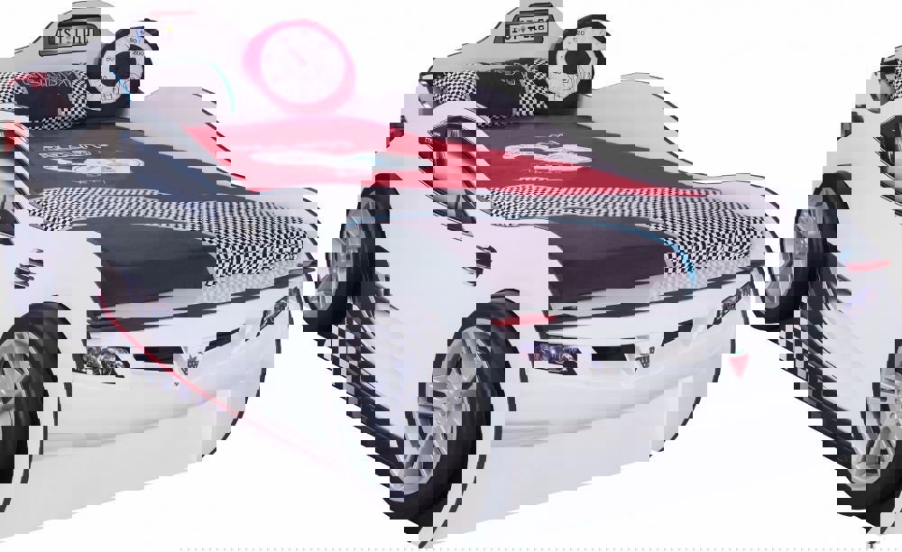 Autobett Coupe für 2 Weiss 3