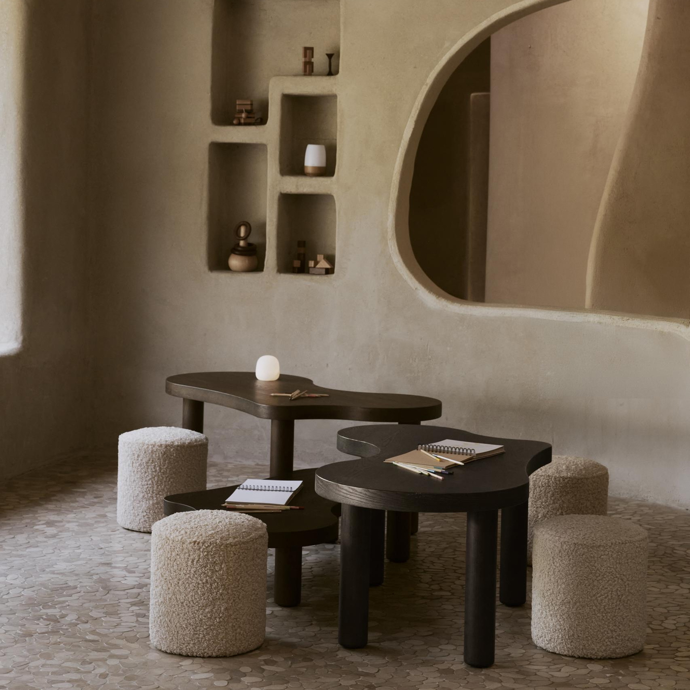 Kindertisch Modular Organic Black Forest 3