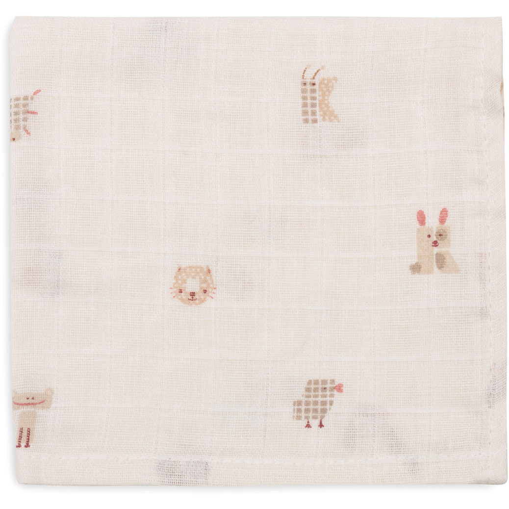 Spucktücher Animal Friends Klein 3er Set 8