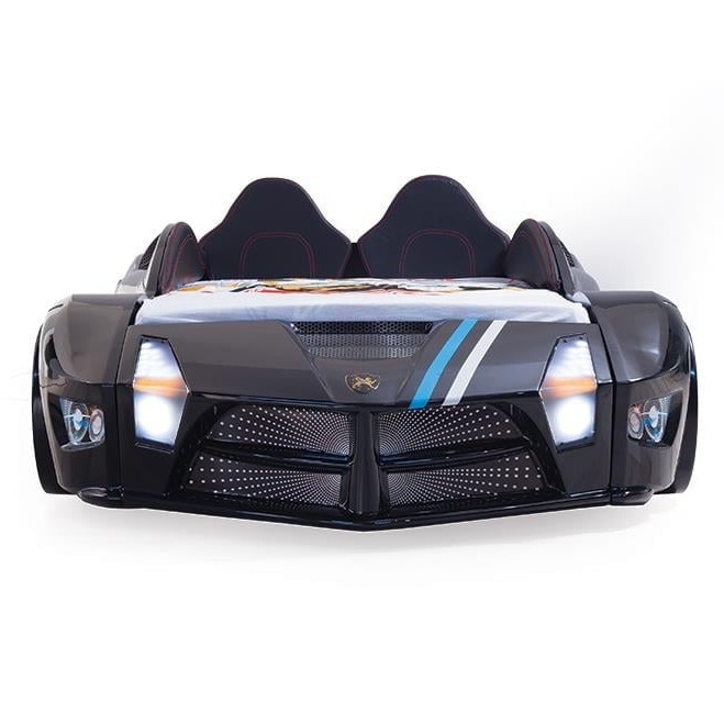 Autobett Turbo Schwarz 6