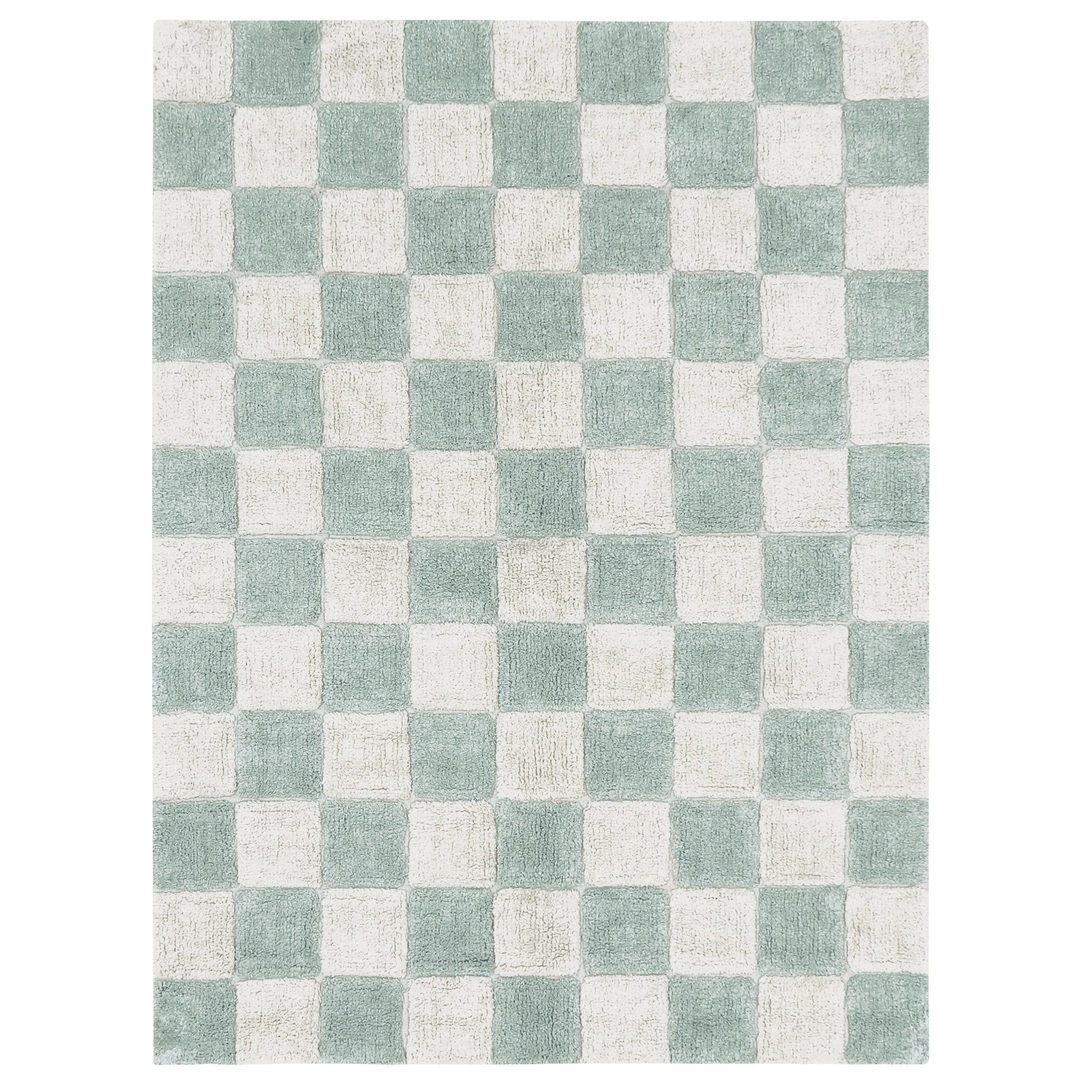Teppich Kitchen Tiles Blue Sage