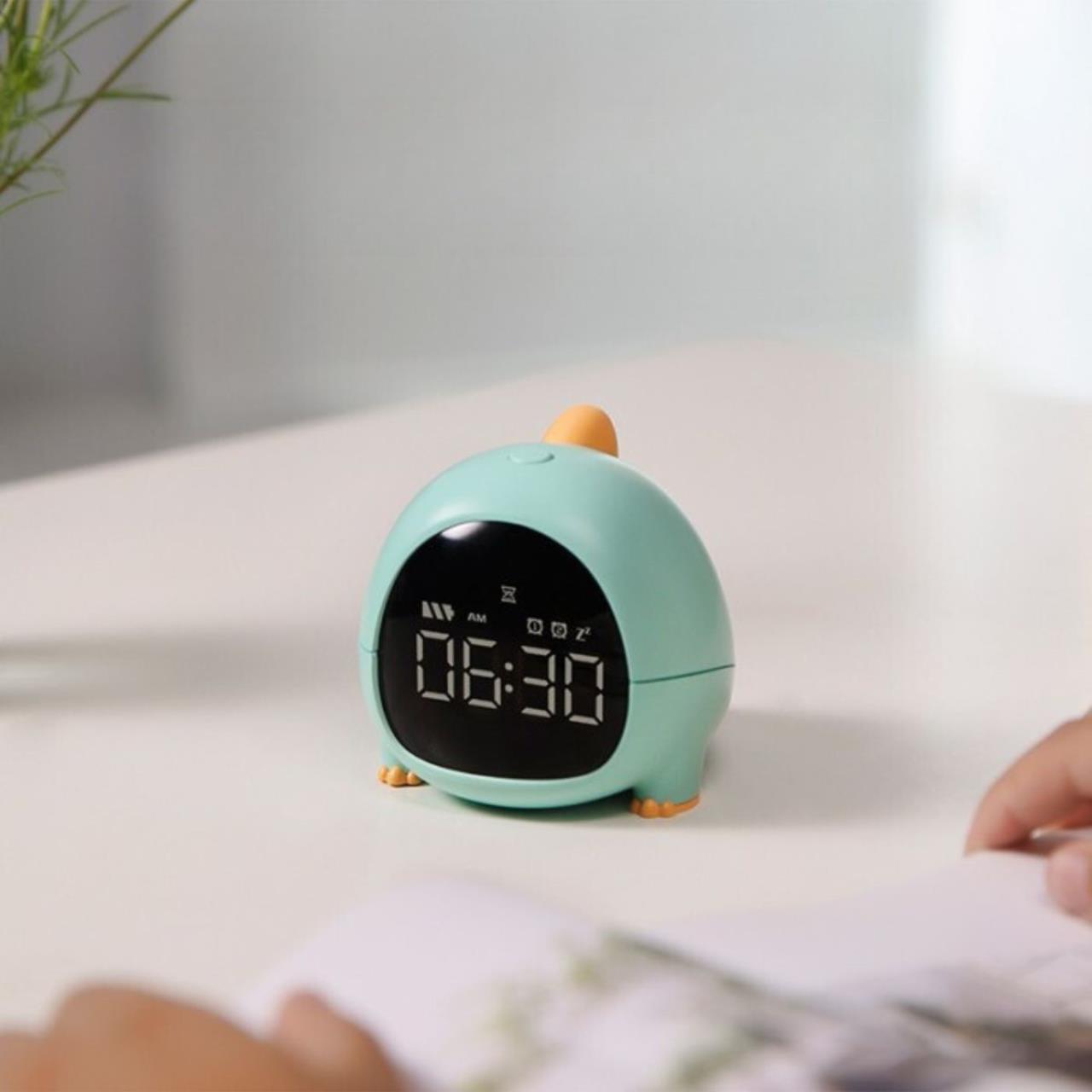 Wecker Dino Uhr Digital Wecker Kleiner Dino Grün Von Marys Panda