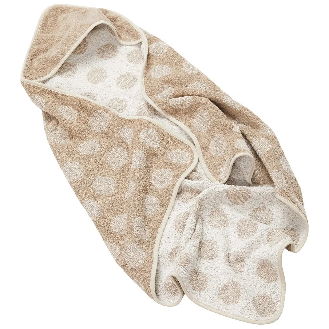 Badetuch mit Kapuze Leander Cappuccino 1