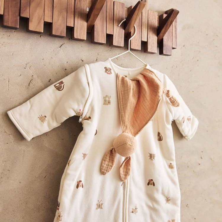 Schlafsack mit abnehmbaren Ärmeln Animal Friends 110 cm 5