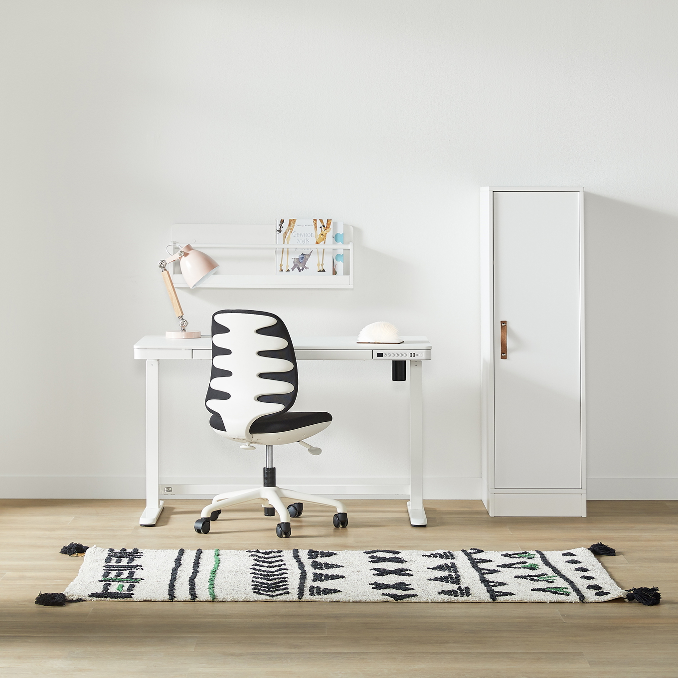 Schreibtisch Rise inkl. Schublade und USB 2