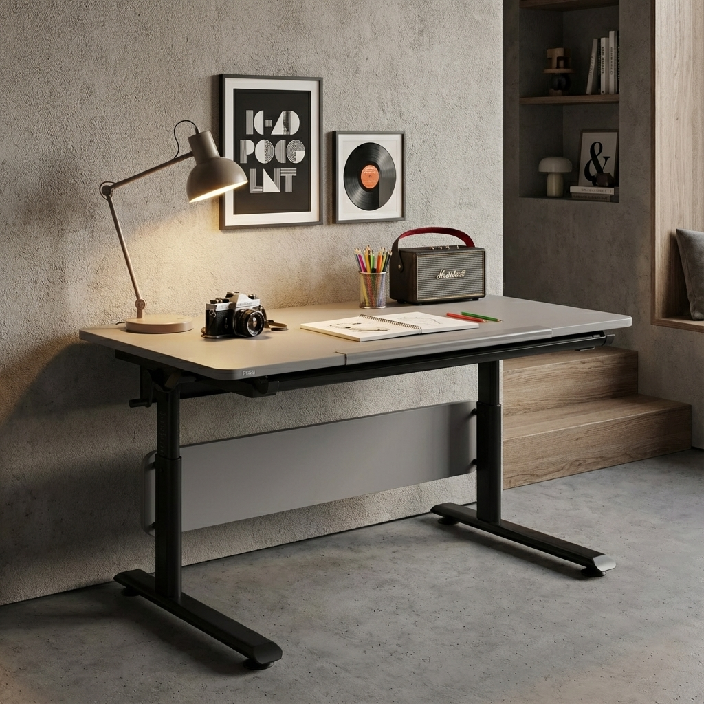 Schreibtisch Diego 120 Schwarz Grau #2