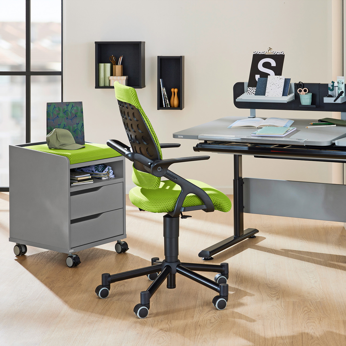 Rollcontainer 2S Schiefergrau #2