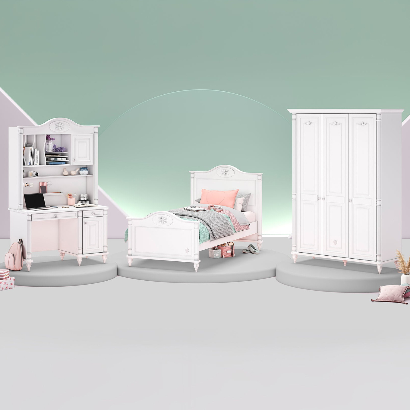 Kinderzimmer Romantic Set