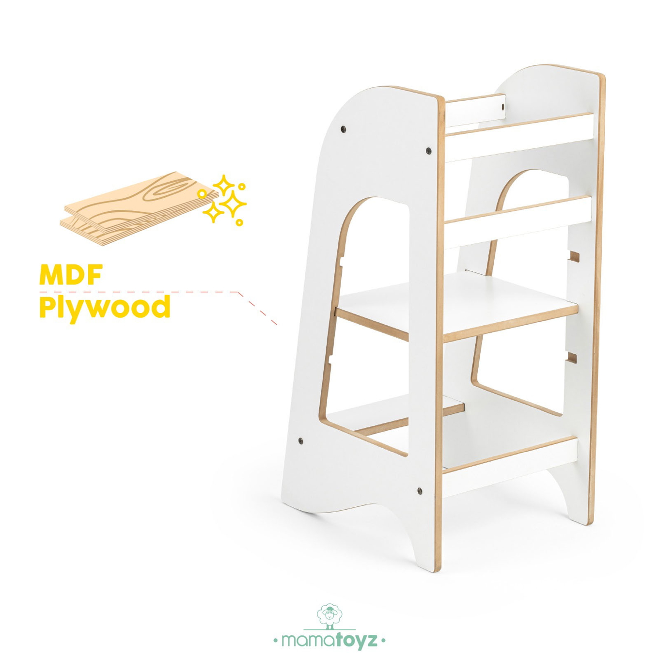 Lernturm Kule Weiss 7