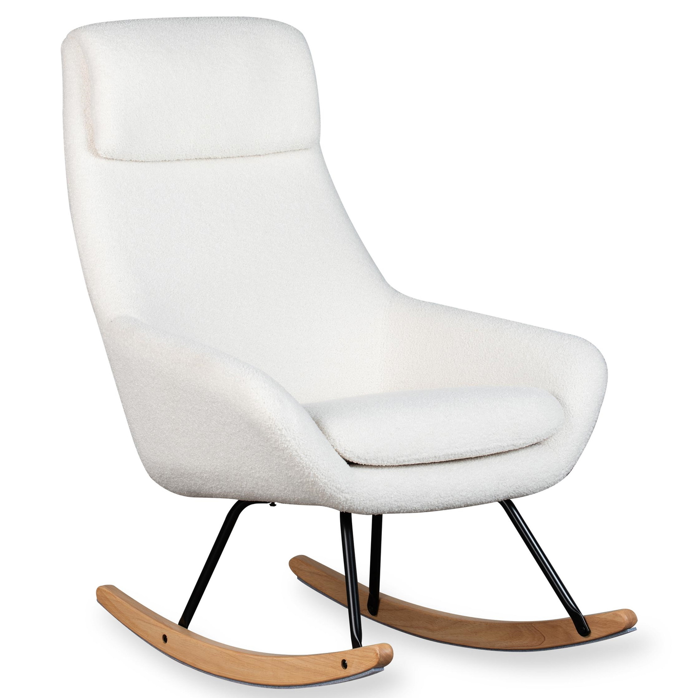 Schaukelstuhl für Mütter Nordic Cream
