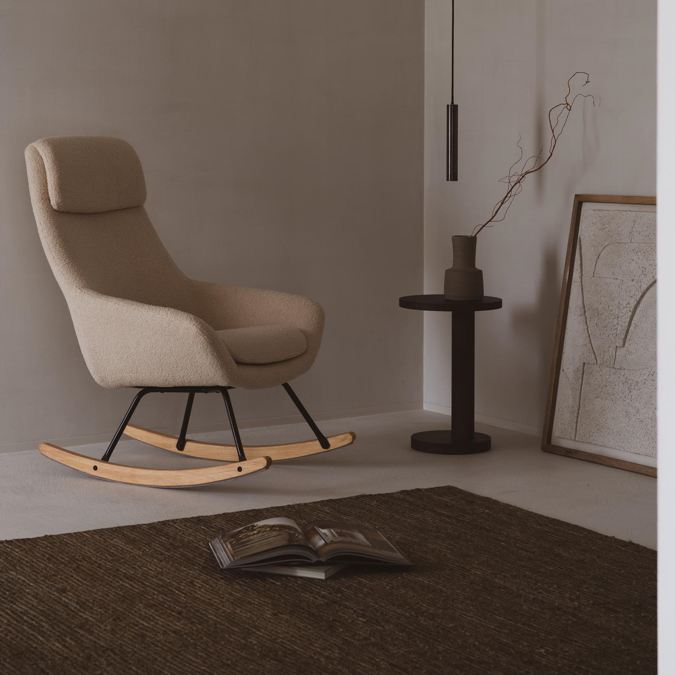 Schaukelstuhl für Mütter Nordic Sheep 3