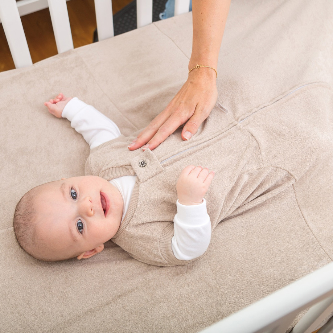 ZEWI-Decke Sand 90 x 200 cm 2