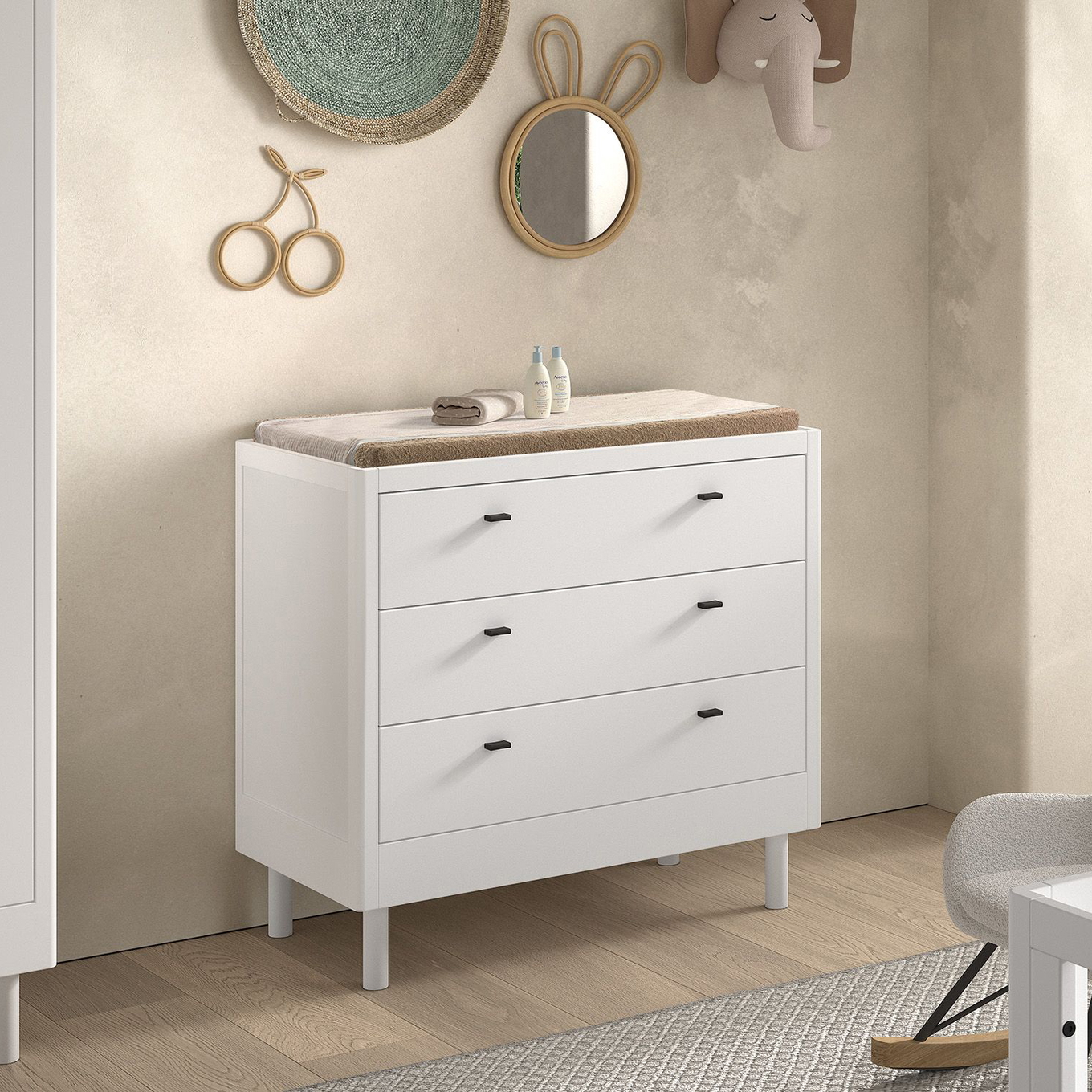 Kinderzimmer Forrest Buche 4-teilig Set 6