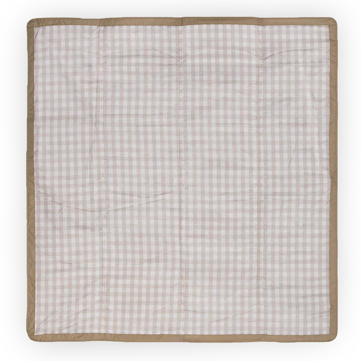 Picknick-Decke Beige Buffalo Check 152 x 152 cm 5