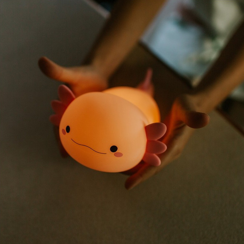 Lampe Axolotl Rosa 4