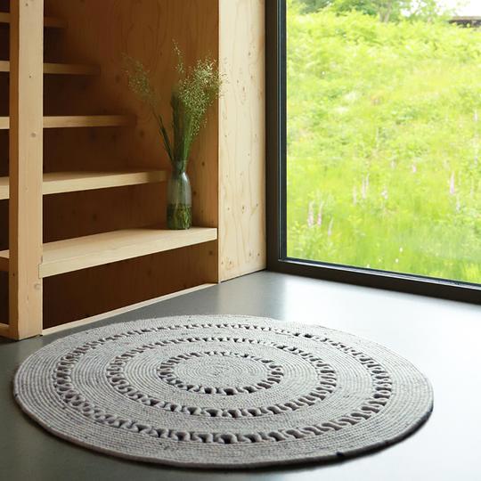 Teppich Bibek Grau, 140 x 140 cm 3