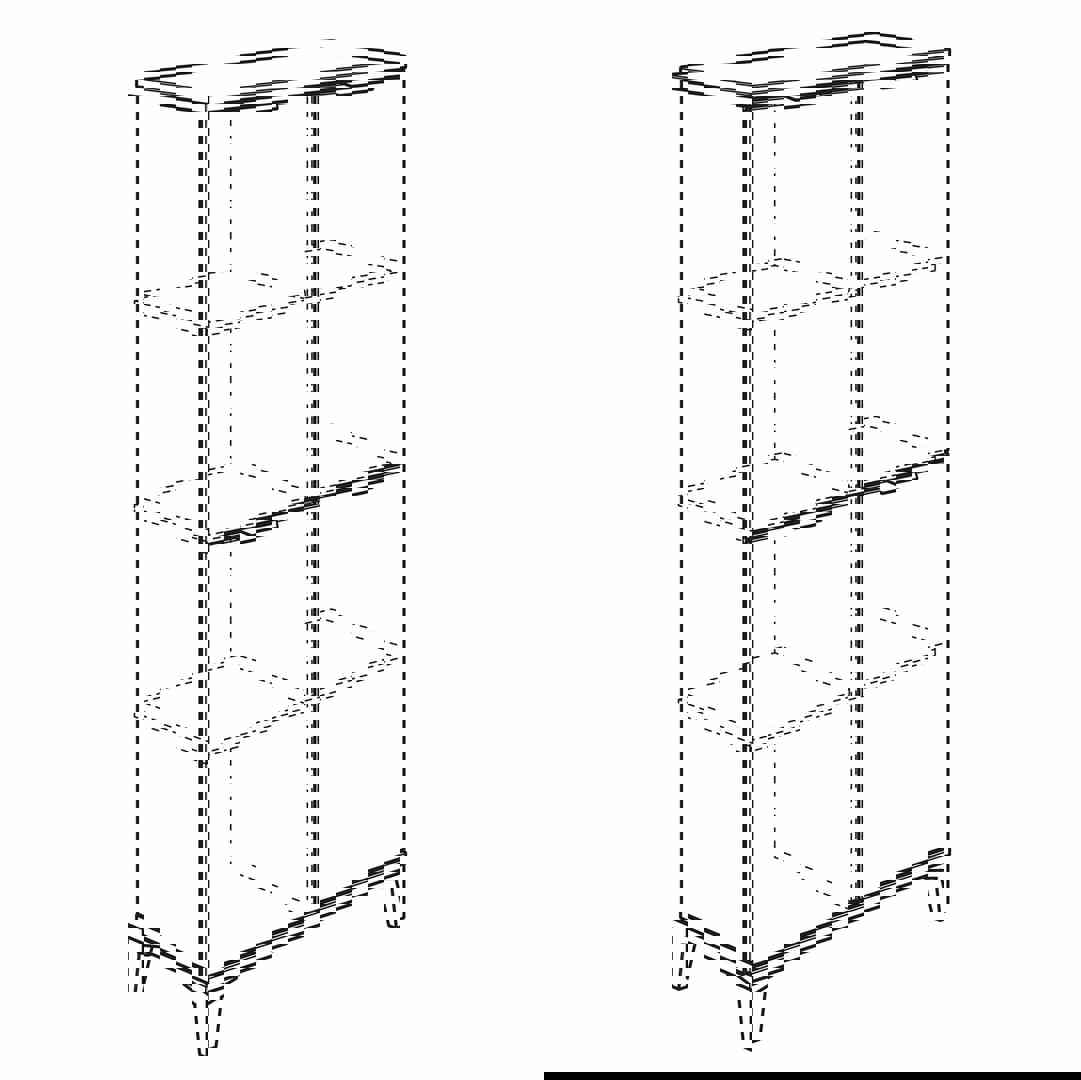 Regal Tomke mit 4 Türen 3