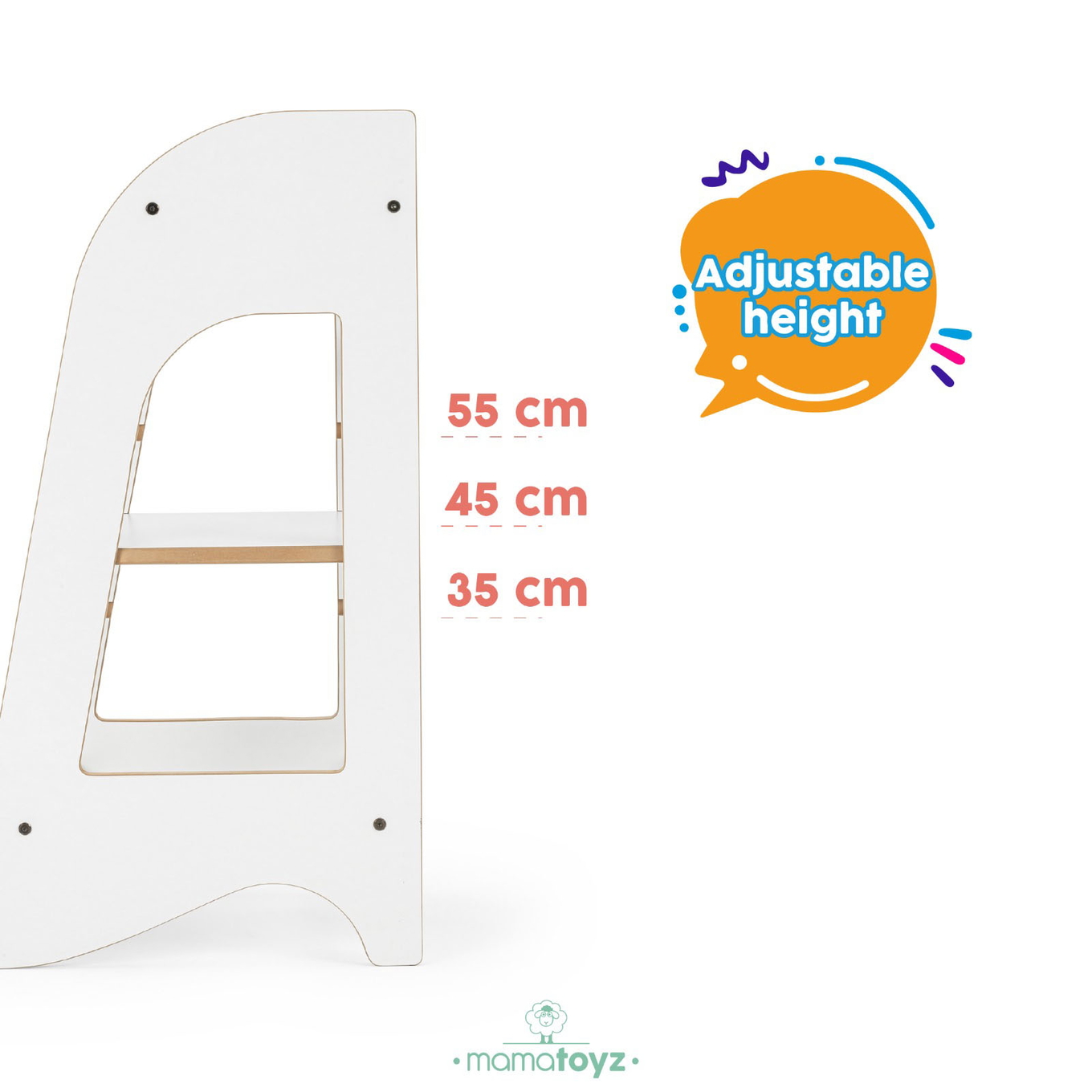 Lernturm Kule Weiss 6