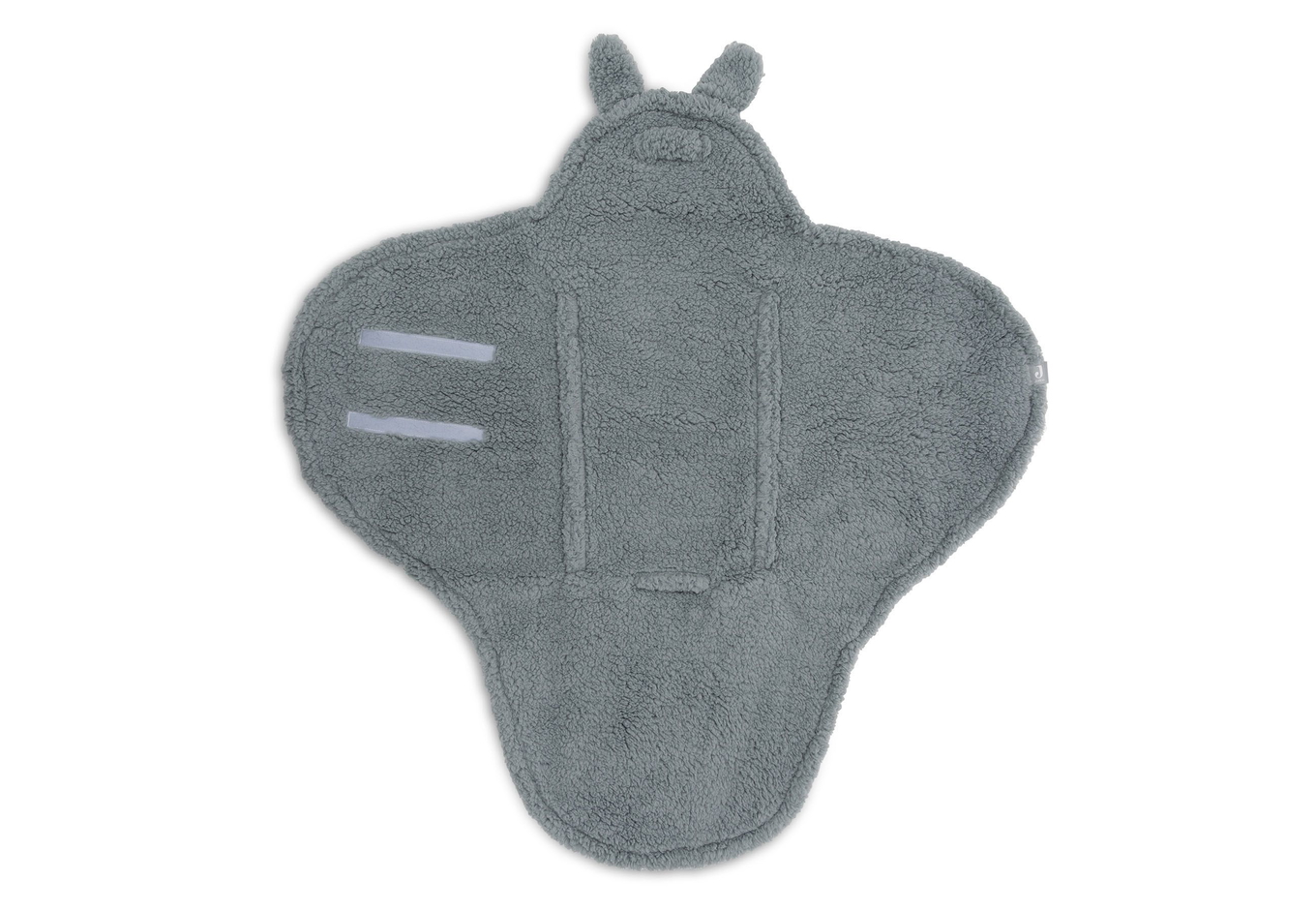 Einschlagdecke für Babyschale Hase Grün 7